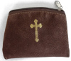 Suede Rosary Case